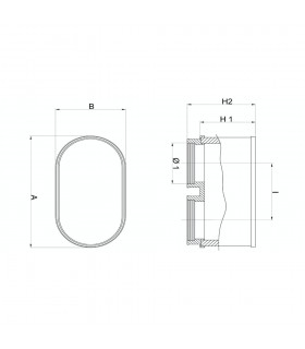 Filtro de aire carburador doble cuerpo REF FMTW38-74-76